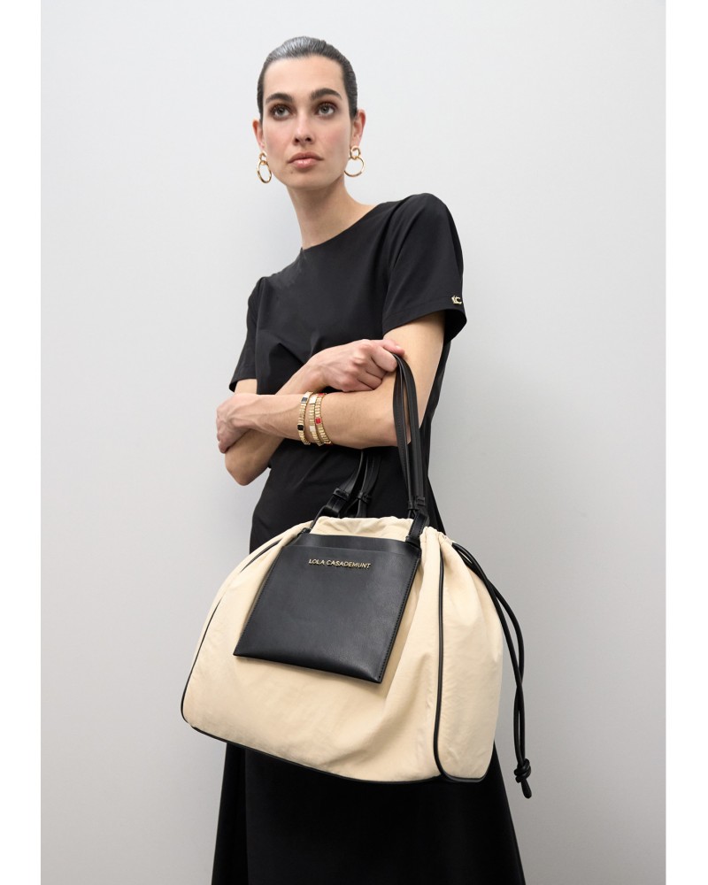 Shopper nylon combinado Lola Casademunt