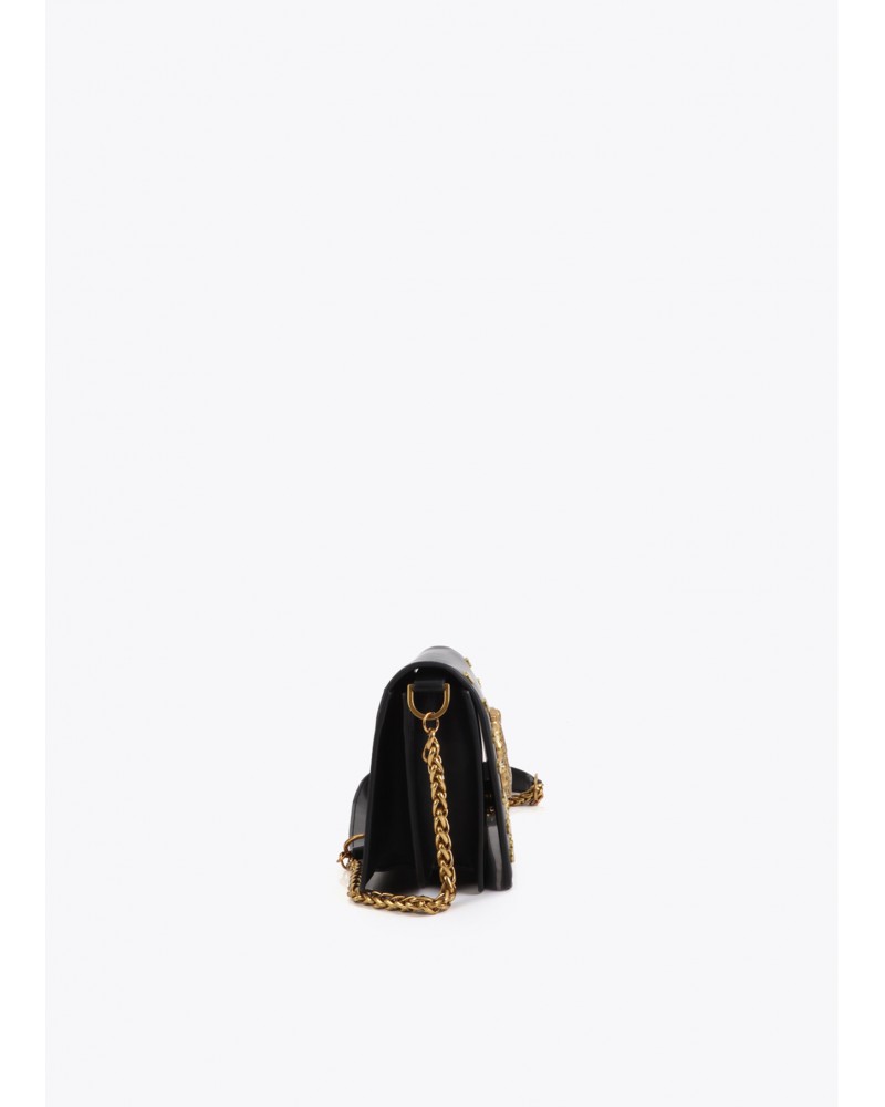 Bandolera con solapa LC animal tachas Lola Casademunt