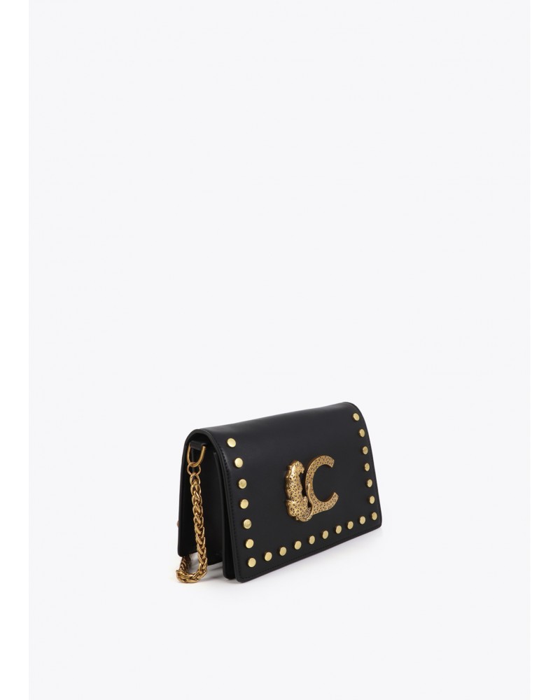 Bandolera con solapa LC animal tachas Lola Casademunt