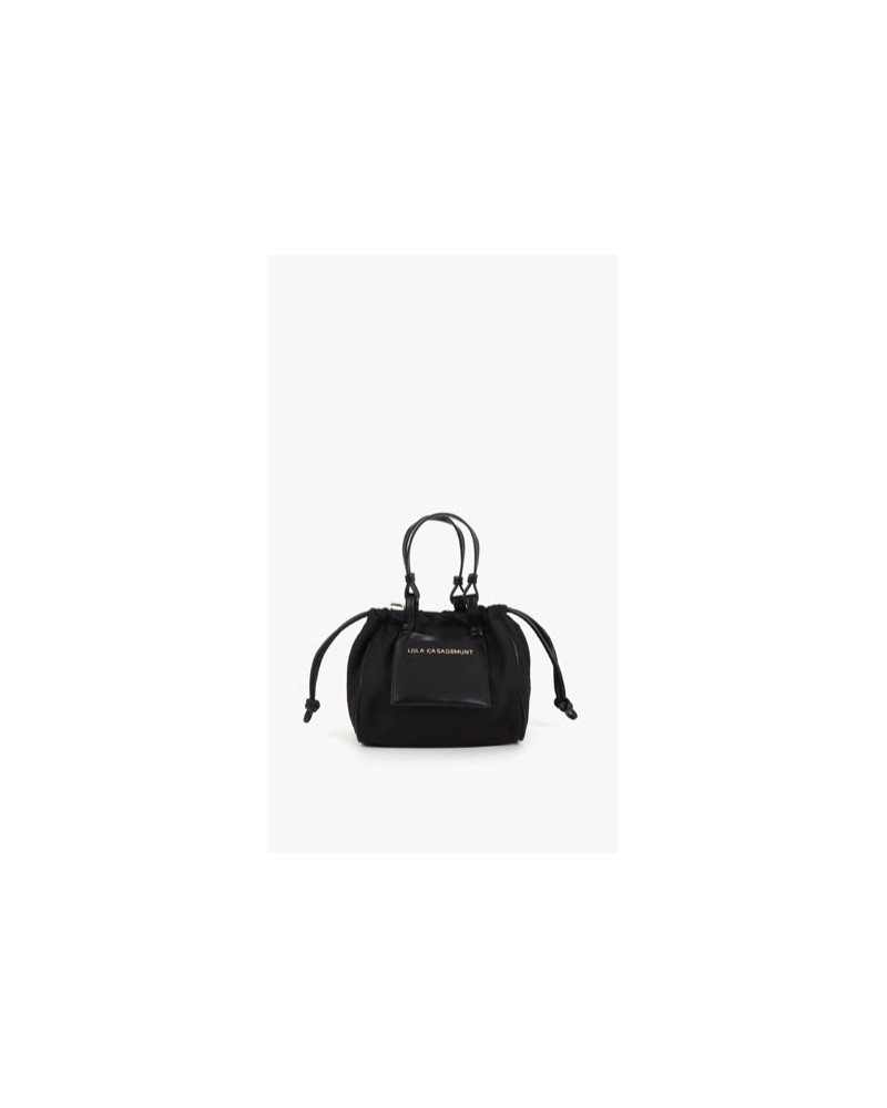 Bolso mini combinado nylon Lola Casademunt
