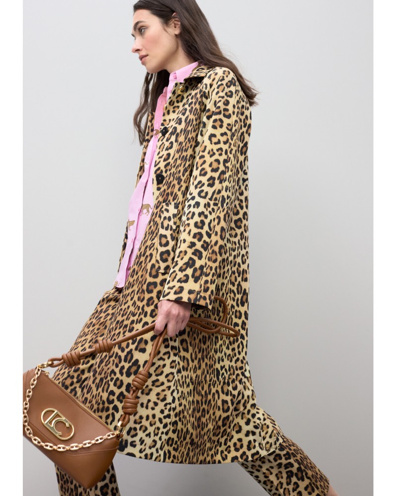 Trench recto estampado animal Lola Casademunt