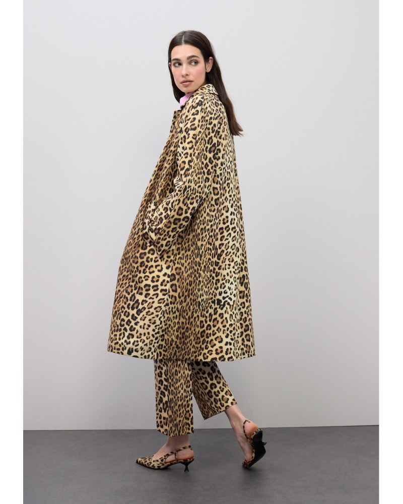 Trench recto estampado animal Lola Casademunt