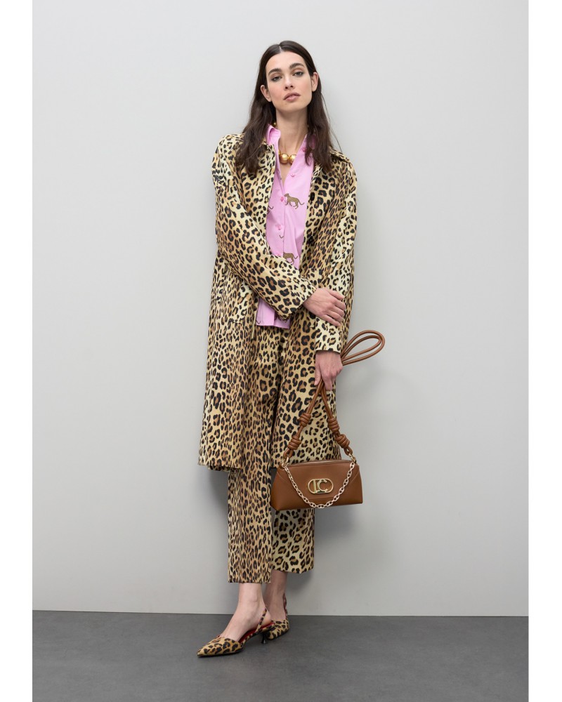 Trench recto estampado animal Lola Casademunt