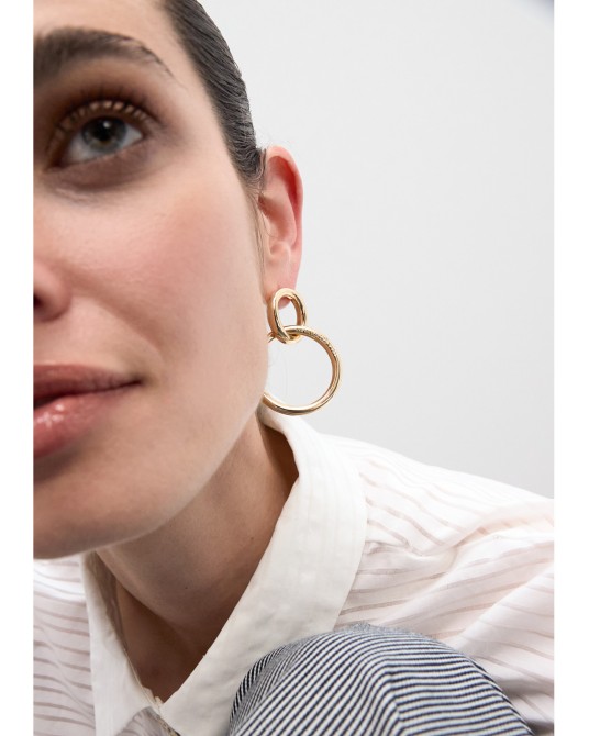 Pendientes doble aro Lola Casademunt