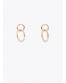 Pendientes doble aro Lola Casademunt