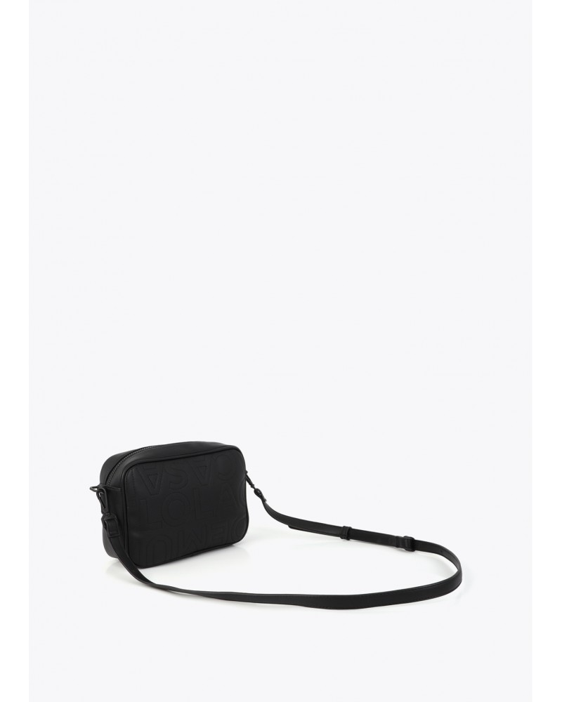 Bandolera pespuntes monograma Lola Casademunt