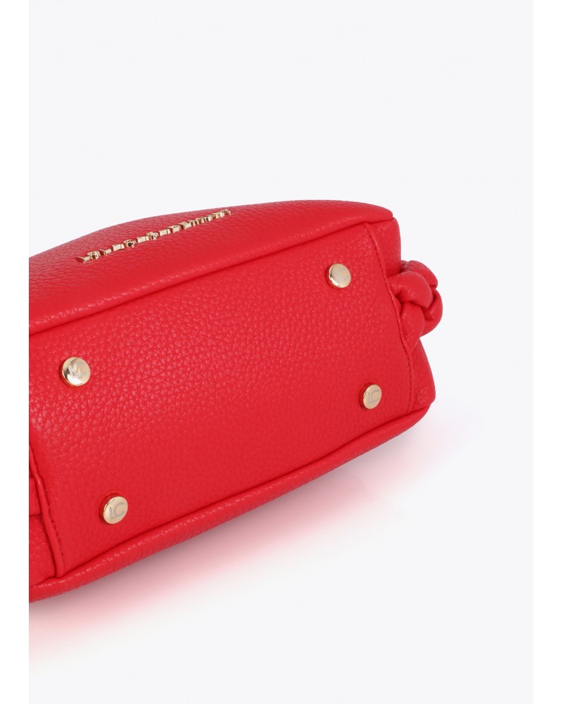 Bolso bandolera asa metálica troquelada Lola Casademunt
