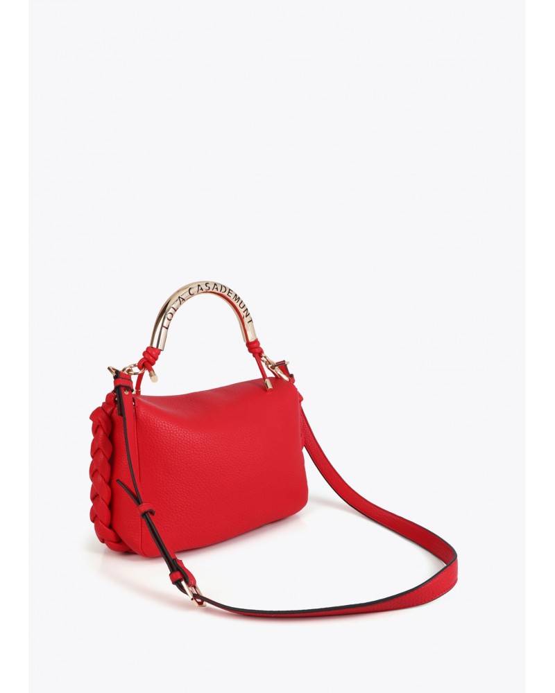 Bolso bandolera asa metálica troquelada Lola Casademunt