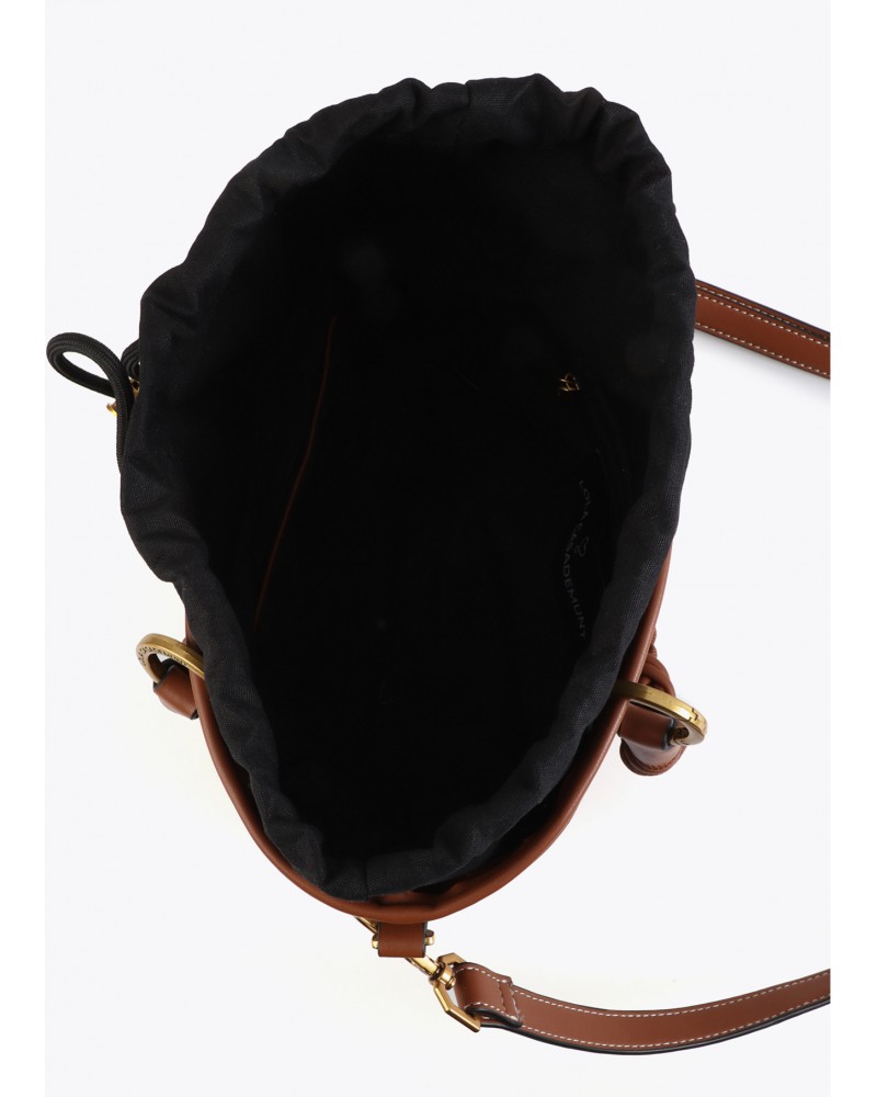 Mini capazo leopardo y efecto piel Lola Casademunt