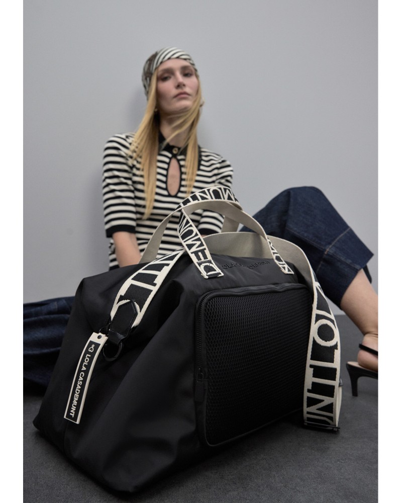 Weekend nylon negro Lola Casademunt