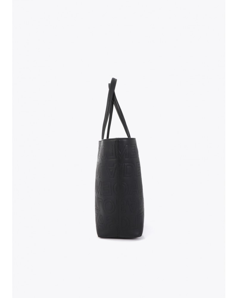 Bolso shopper pespuntes monograma Lola Casademunt