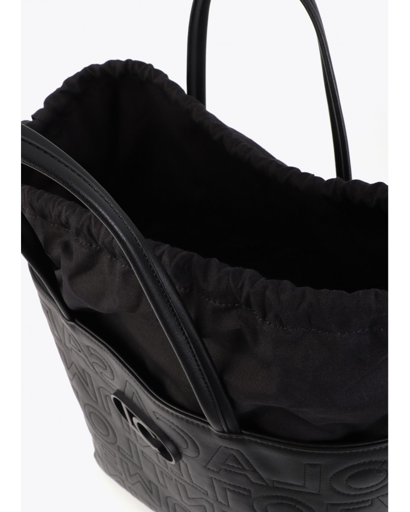 Bolso shopper pespuntes monograma Lola Casademunt