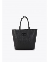Bolso shopper pespuntes monograma Lola Casademunt