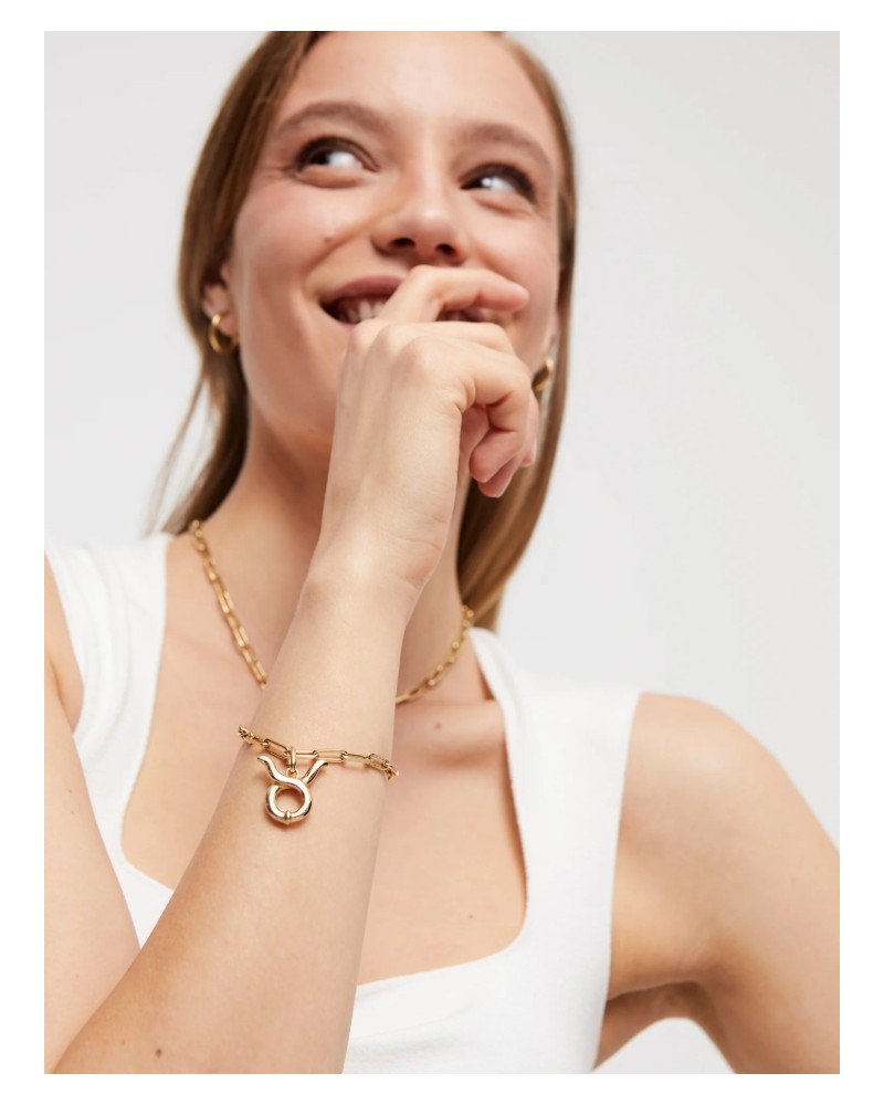 PULSERA ESLABONES DORADA DE UNOde50