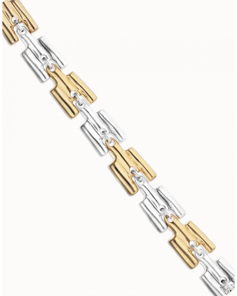 Pulsera combinada eslabones UNOde50