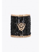 Pulsera elástica con leopardo Lola Casademunt