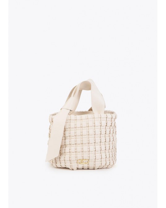 Bolsito material trenzado Lola Casademunt