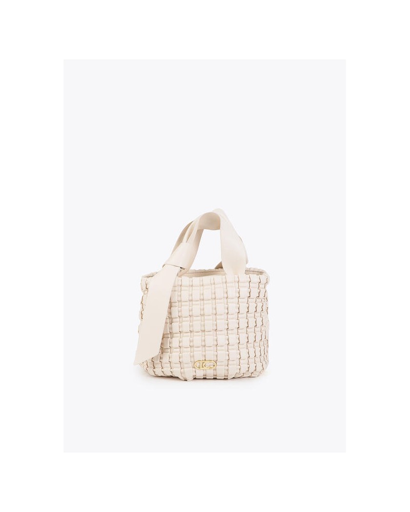 Bolsito material trenzado Lola Casademunt
