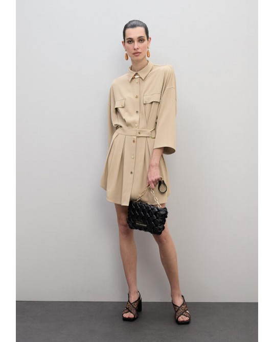 Bandolera material efecto nudos Lola Casademunt