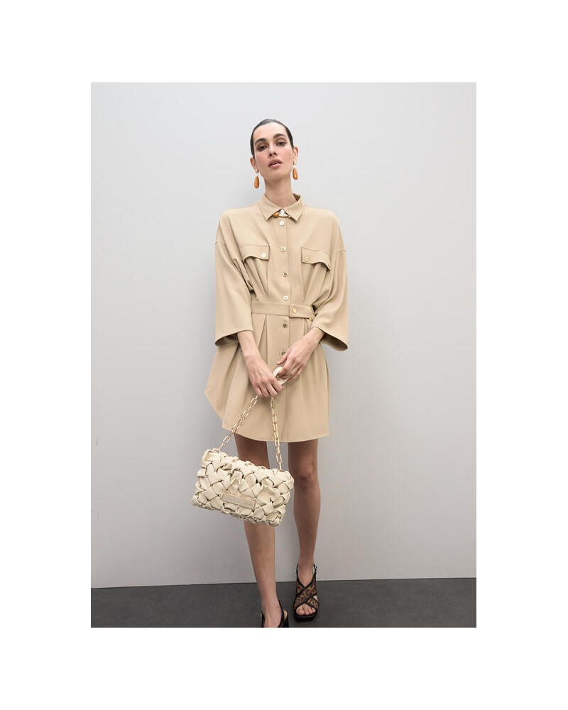 Bandolera material efecto nudos Lola Casademunt