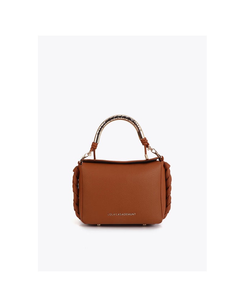 Bolso bandolera asa metálica troquelada Lola Casademunt