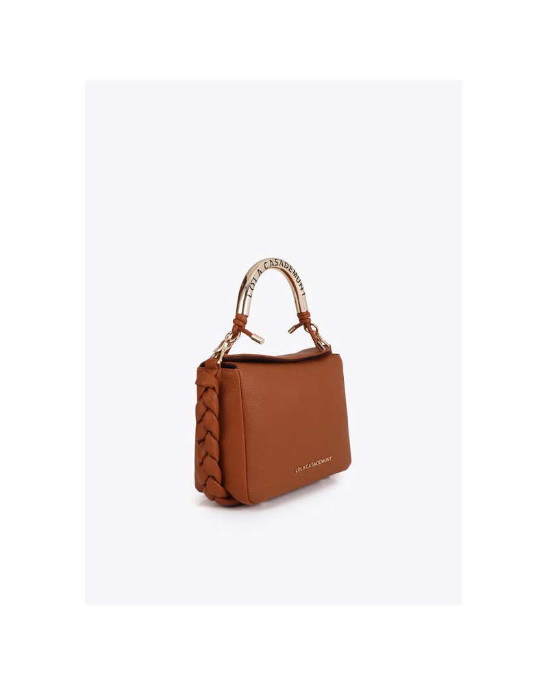 Bolso bandolera asa metálica troquelada Lola Casademunt