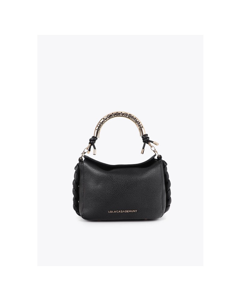 Bolso bandolera asa metálica troquelada Lola Casademunt