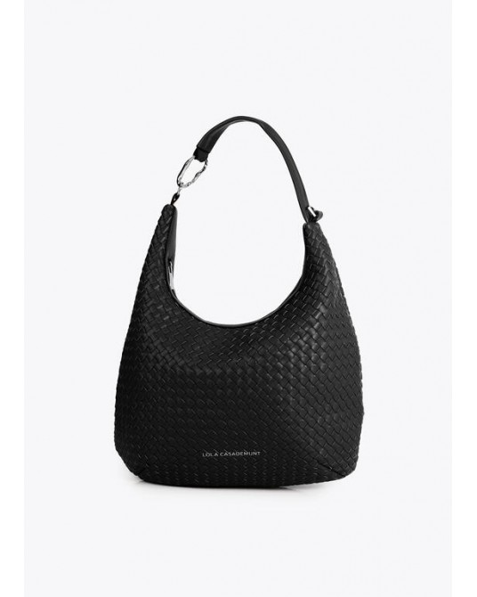Bolso trenzado tipo hobo Lola Casademunt