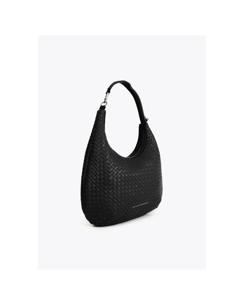 Bolso trenzado tipo hobo Lola Casademunt