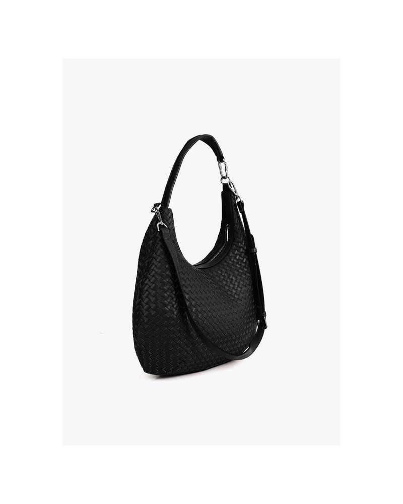 Bolso trenzado tipo hobo Lola Casademunt