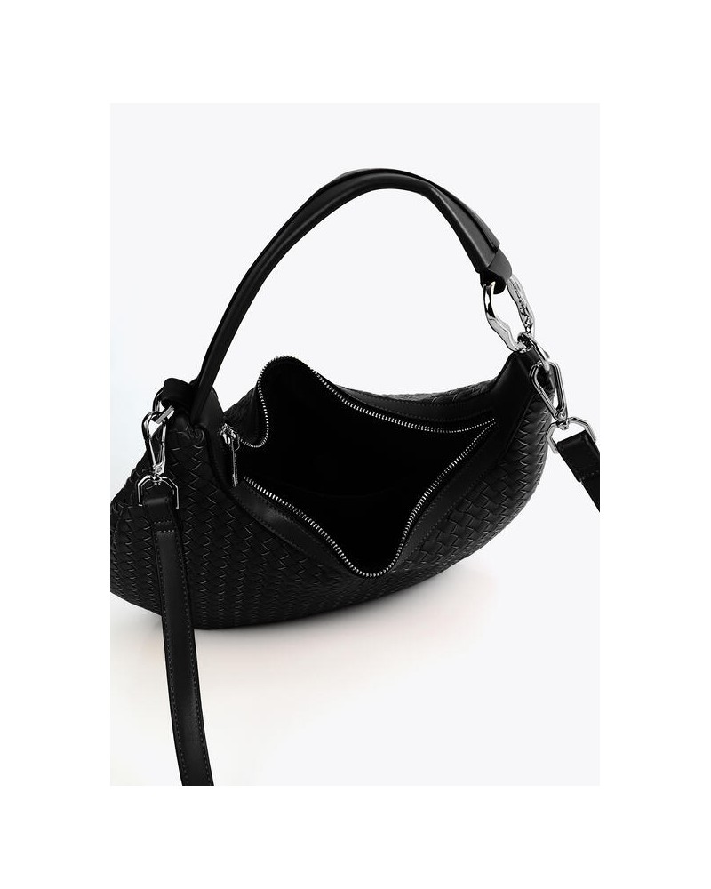 Bolso trenzado tipo hobo Lola Casademunt