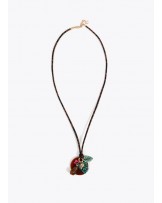 Collar largo cordón charms tropicales Lola Casademunt