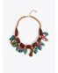 Collar corto cadena con charms tropicales Lola Casademunt