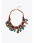 Collar corto cadena con charms tropicales Lola Casademunt