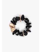 Pulsera elástica con piezas metálicas Lola Casademunt