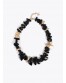 Collar acrílico con piezas metálicas Lola Casademunt