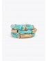 Pulseras elásticas en efecto bambú Lola Casademunt