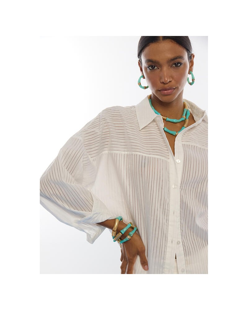 Pulseras elásticas en efecto bambú Lola Casademunt