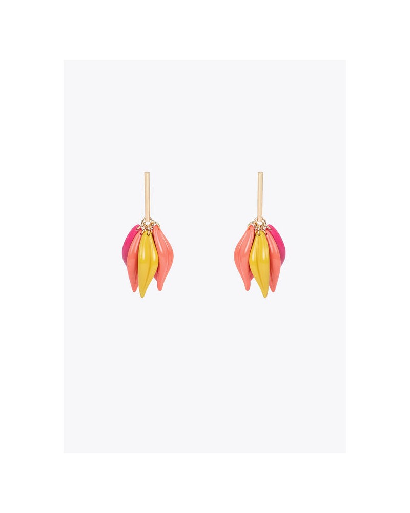 Pendiente pétalos multicolor Lola Casademunt