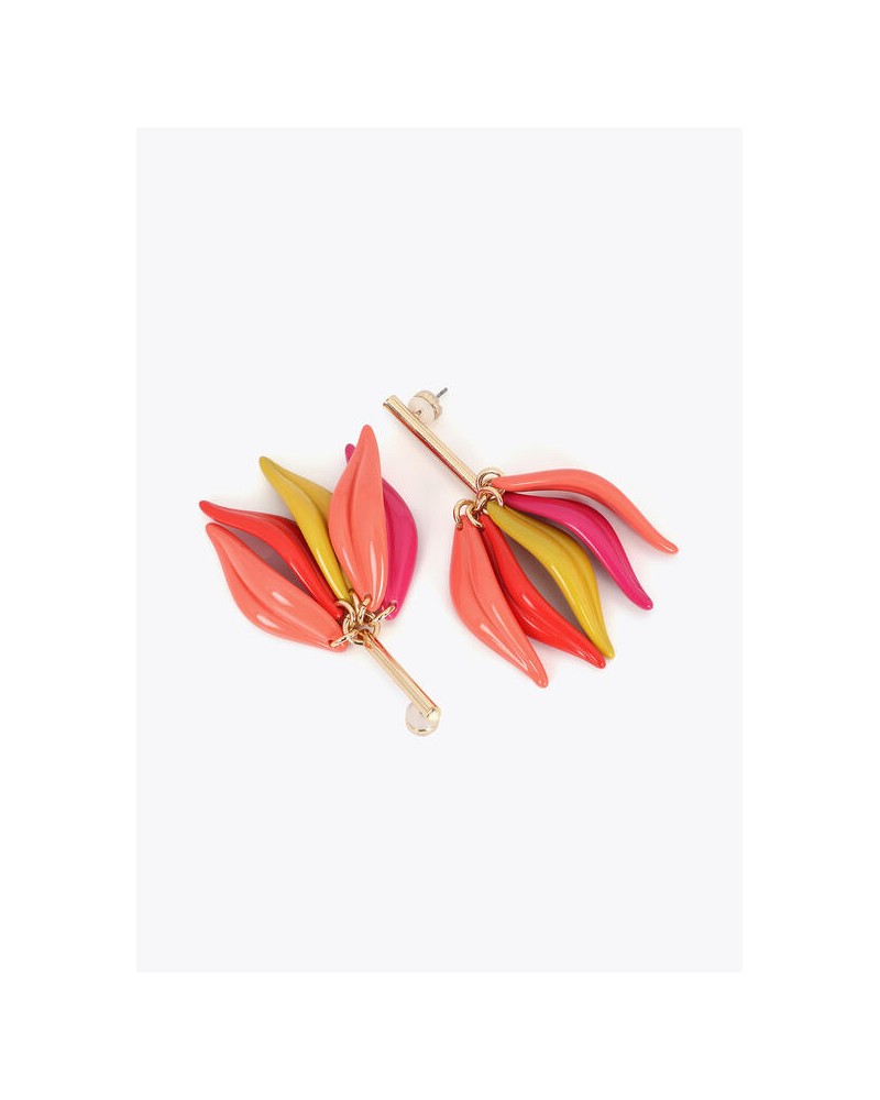 Pendiente pétalos multicolor Lola Casademunt