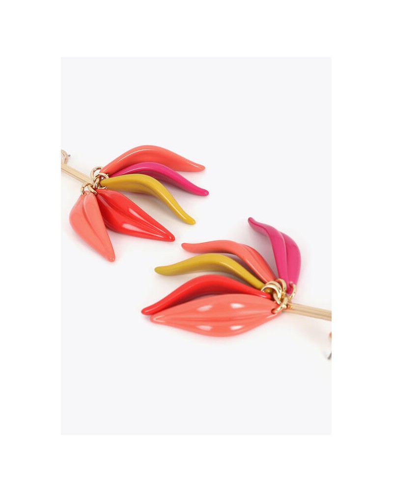 Pendiente pétalos multicolor Lola Casademunt