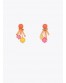 Pendientes acrílicos multicolor Lola Casademunt