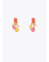 Pendientes acrílicos multicolor Lola Casademunt
