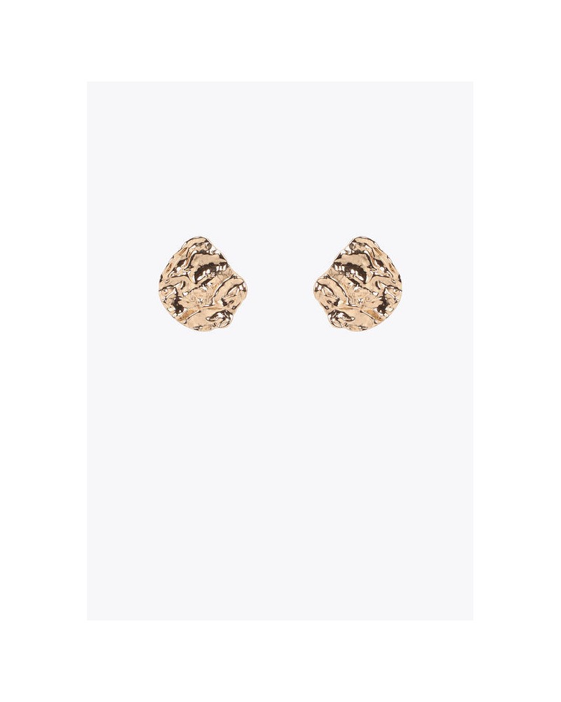 Pendientes irregulares en dorado Lola Casademunt