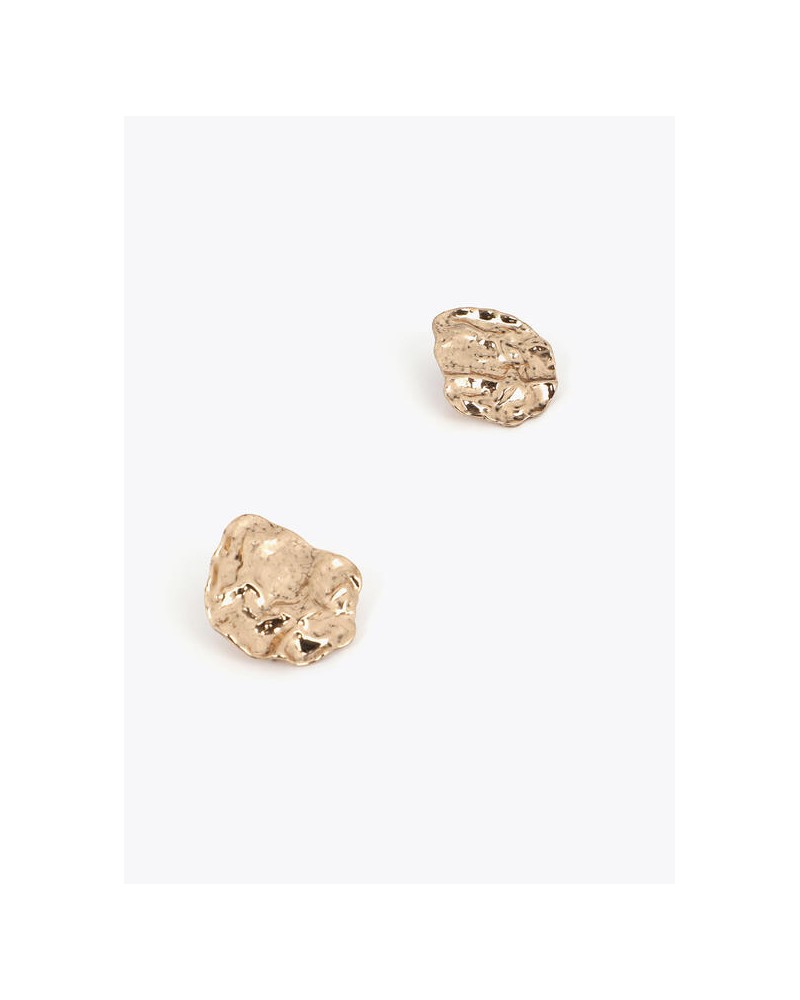 Pendientes irregulares en dorado Lola Casademunt