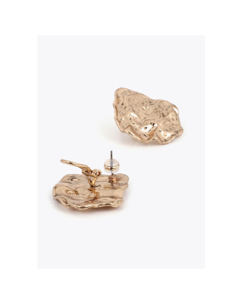 Pendientes irregulares en dorado Lola Casademunt