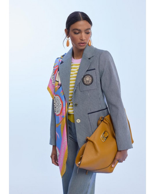 Bolso shopper asa trenzada Lola Casademunt