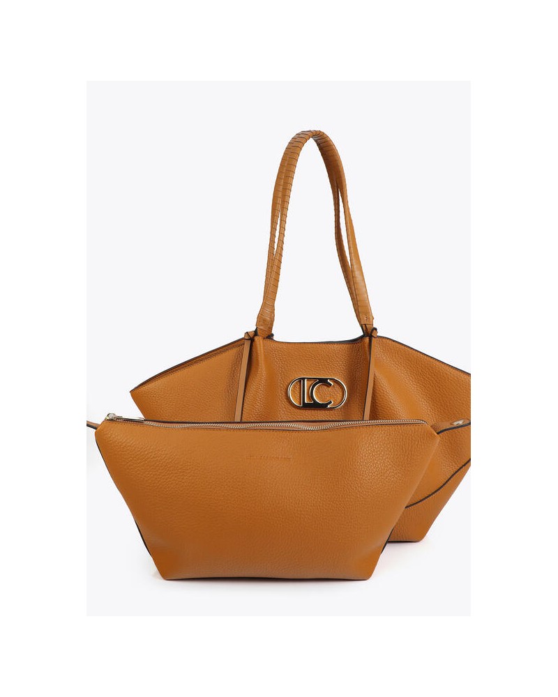 Bolso shopper asa trenzada Lola Casademunt