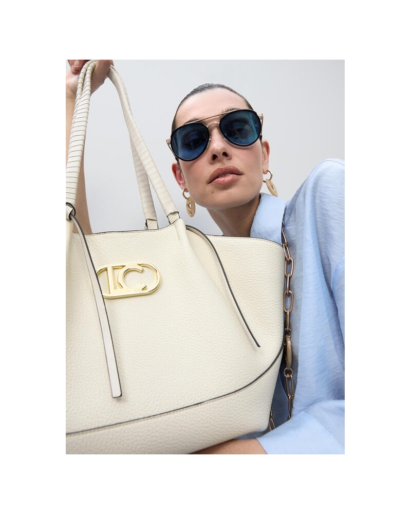Bolso shopper asa trenzada Lola Casademunt
