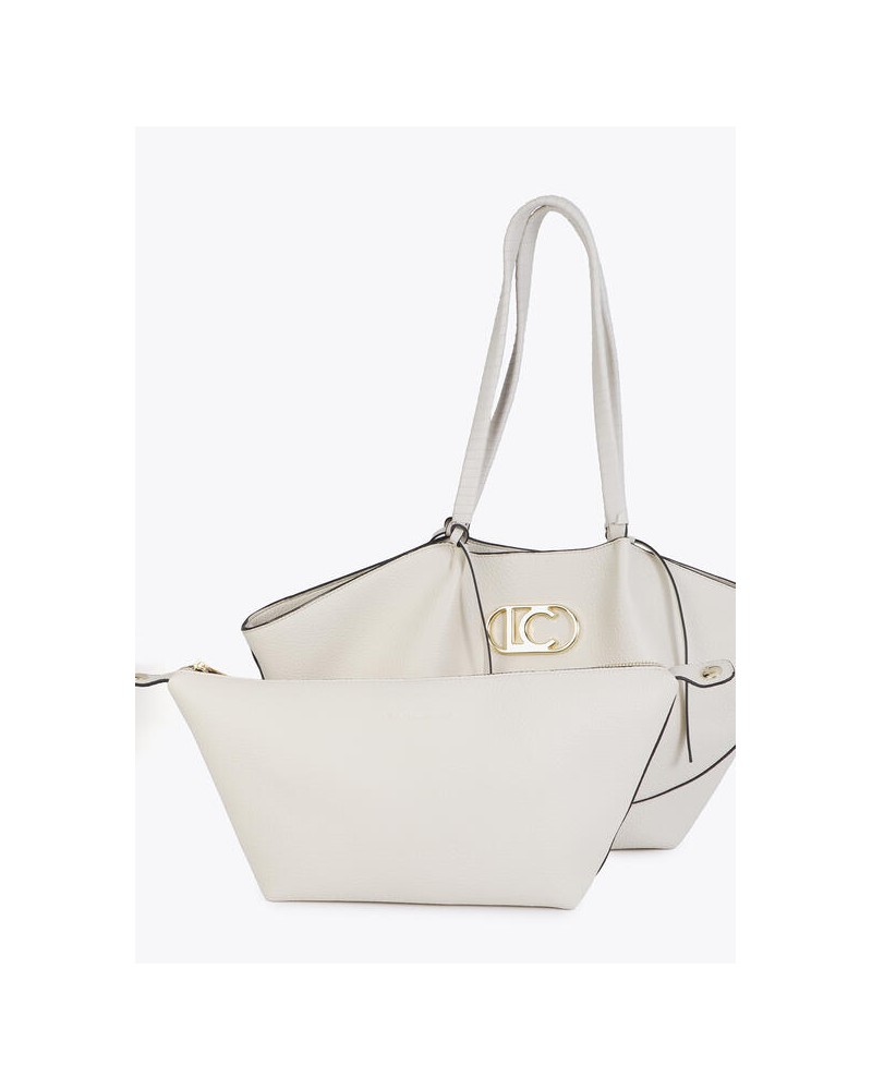 Bolso shopper asa trenzada Lola Casademunt